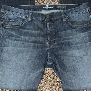 7 ALL MANKIND (standard jeans) 34”x27”
